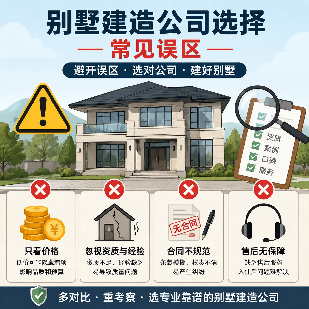 思南 别墅建造公司推荐：了解市场行情与服务内容