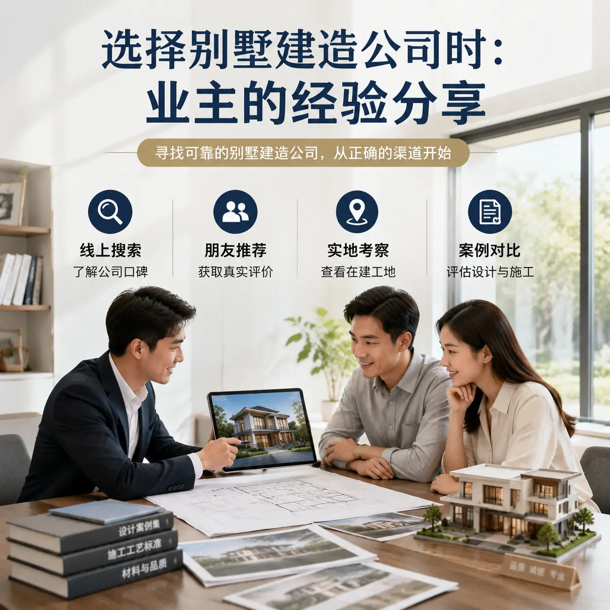 选择别墅建造公司时： 思南 业主的经验分享