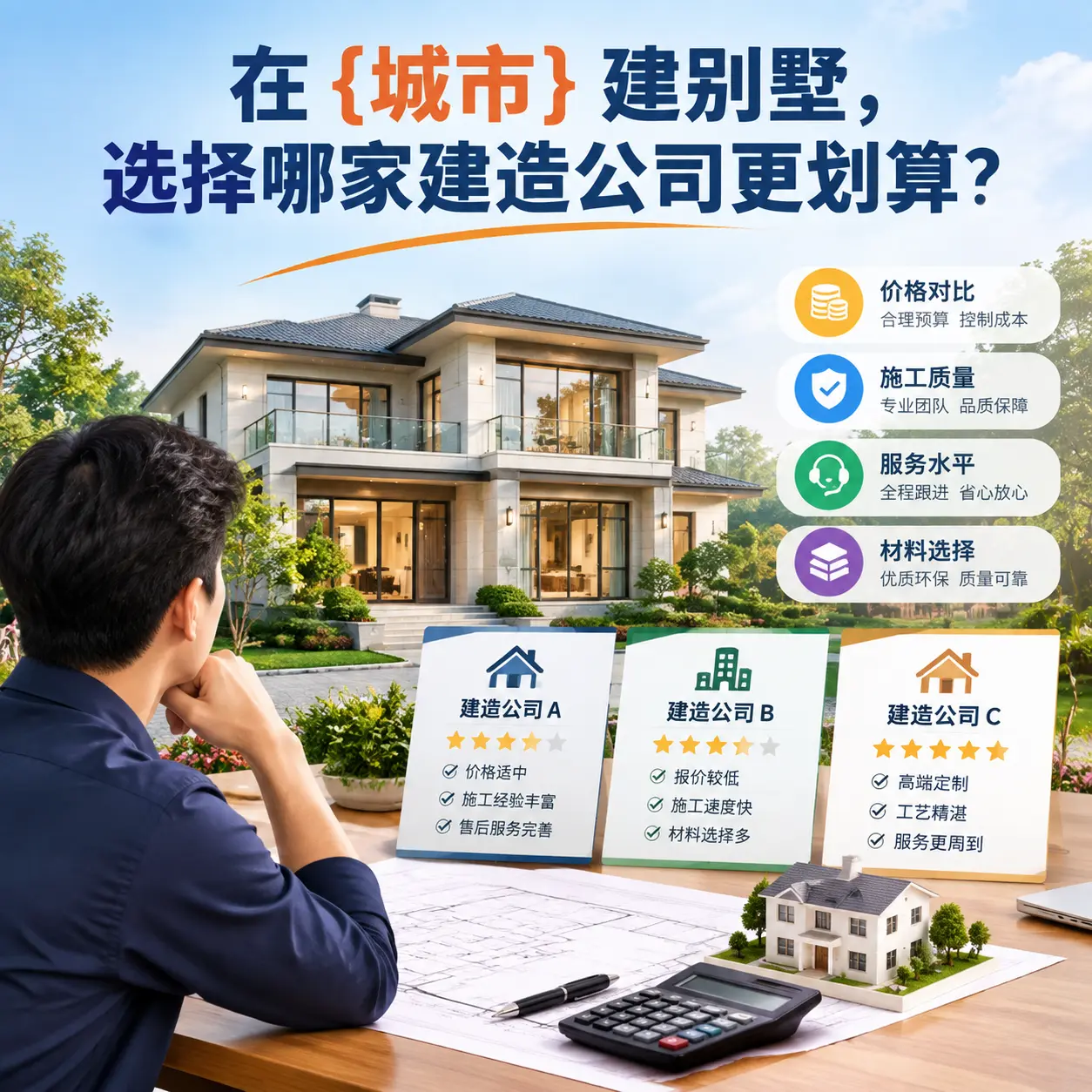 在 思南 建别墅，选择哪家建造公司更划算？