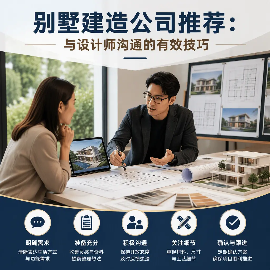 别墅建造公司推荐:与设计师沟通的有效技巧在 思南