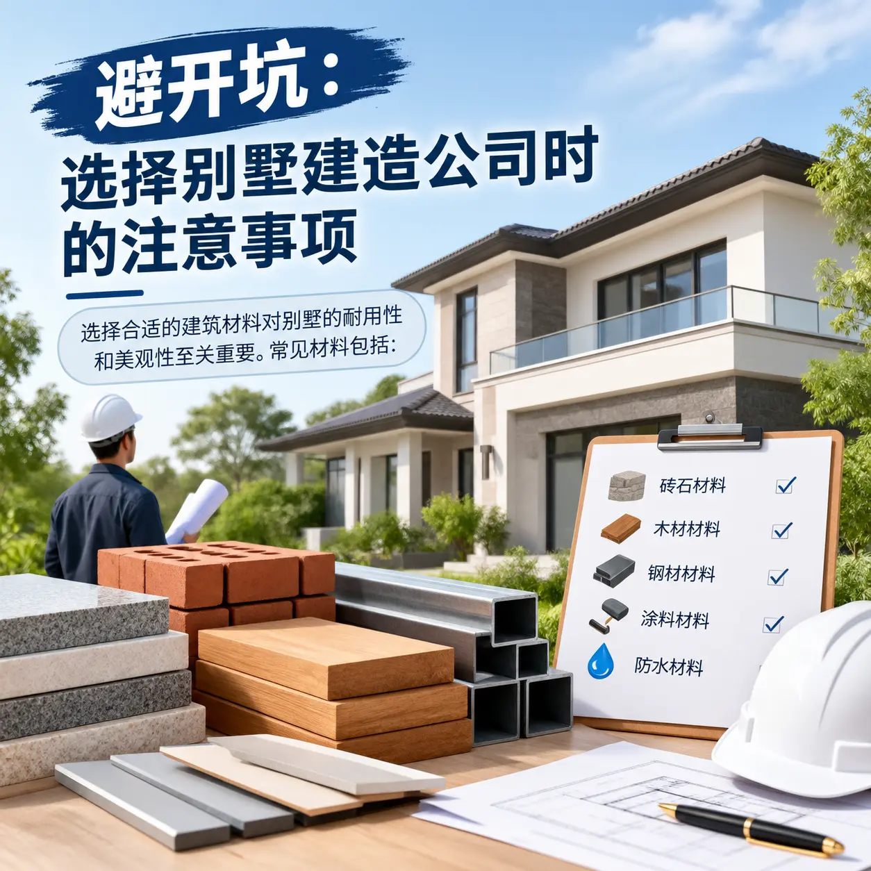 避开坑：选择 思南 别墅建造公司时的注意事项