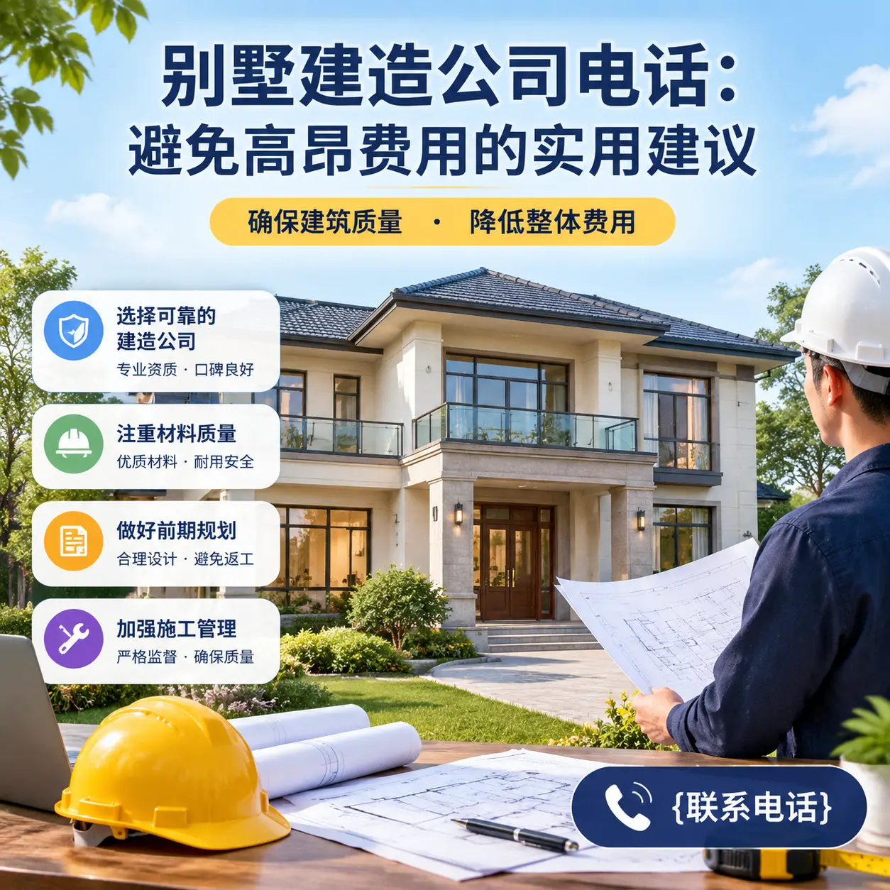 思南别墅建造公司电话:避免高昂费用的实用建议