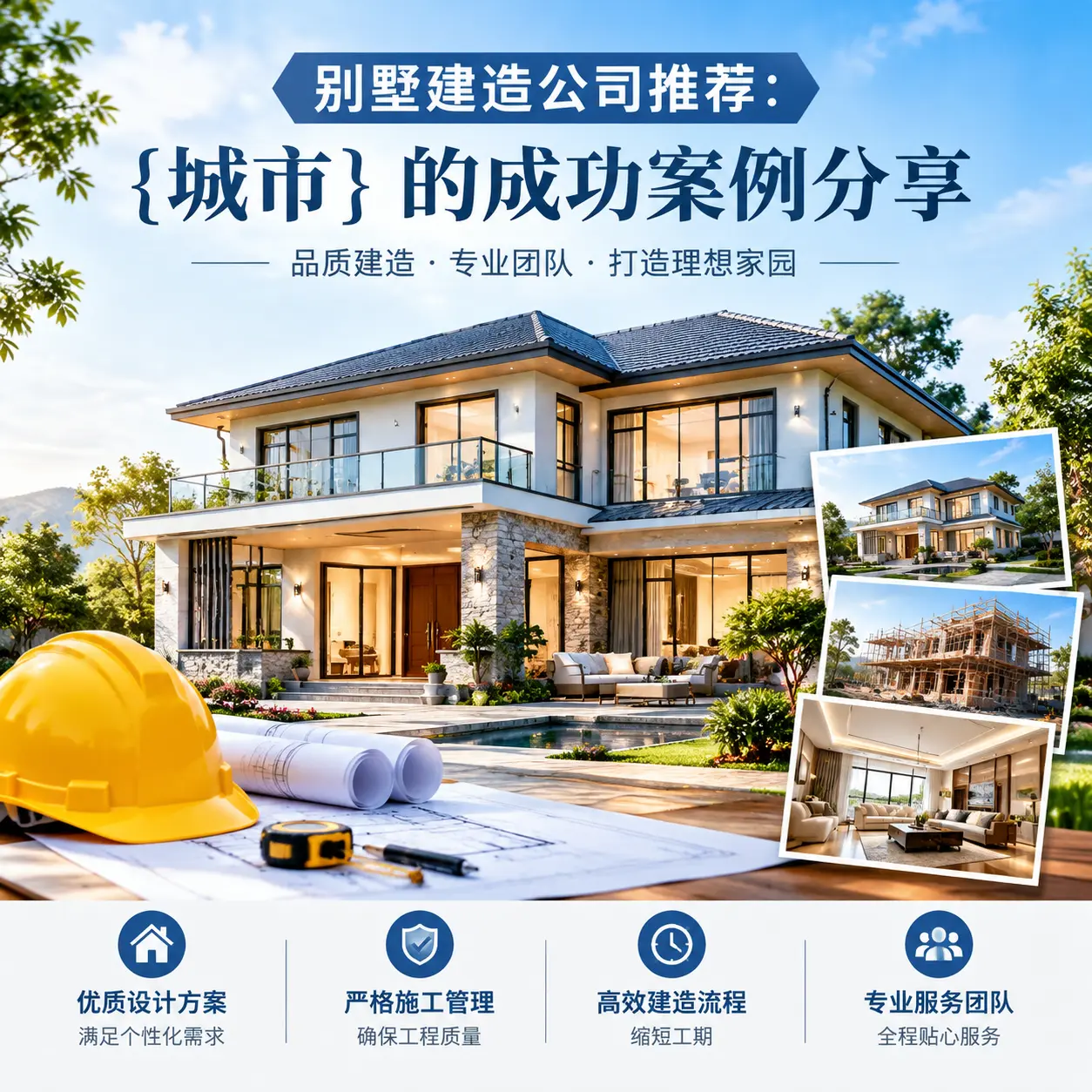 别墅建造公司推荐: 思南 的成功案例分享