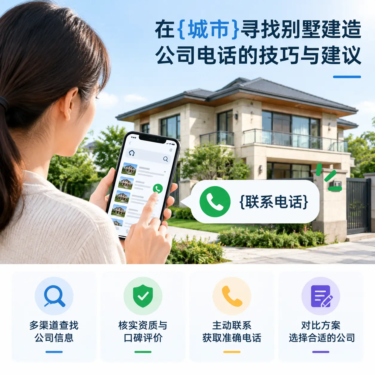 在思南寻找别墅建造公司电话的技巧与建议